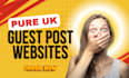 publish guest post on high authority UK website