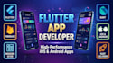 build a custom flutter app for android and ios