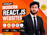 develop modern responsive react js websites