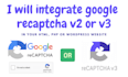 integrate google recaptcha on your website