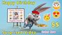 make happy birthday surprise video