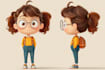 design cute cartoon characters