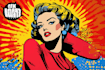 draw a retro pop art roy lichtenstein style