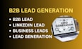 do b2b lead generation, email collection and linkedin lead