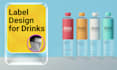 create eye catching labels for alcoholic and nonalcoholic drinks