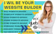build weebly wix squarespace webflow duda zyro jimdo website design development