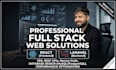 build a full stack website with frontend and backend