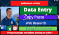 do data entry services