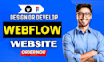 develop or design webflow website, figma to webflow