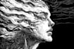 engraving linocut style digital drawing art