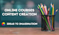 create online course content, lesson plans and worksheets