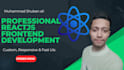 fix or build your react frontend in delivery time