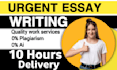 do urgent essay writing, research and summary, case study analysis