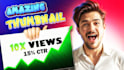 make click boosting youtube thumbnail