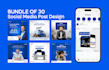 design 30 super creative social media posts