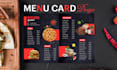 design custom restaurant menu cards