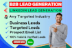 do targeted b2b lead generation and find verified email list