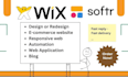 softr and wix website design wix redsign  wix  website redsign wix