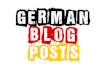 create and publish german blog posts about home and garden