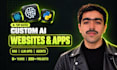 build ai website, ai mobile app, full stack website development