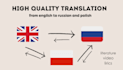professionally translate between polish, russian and english