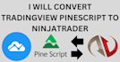 code and convert tradingview pinescript to ninjatrader