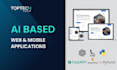 create ai based web mobile apps