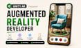 develop augmented reality ar app with unity3d, arcore, arkit