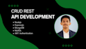 develop crud rest api with nodejs, expressjs, mongodb, mysql
