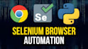 make selenium browser automation bot