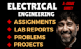 do electrical engineering assignments projects lab reports matlab