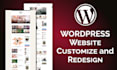 design clean and responsive wordpress website