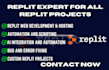 develop custom replit web applications and site replit debug automation