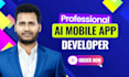 be ai developer, ai mobile app developer, ai saas app creation using flutter