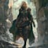 make a unique fantasy character concept art