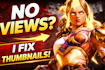 create high CTR thumbnails that make people click