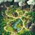 draw 2d environment, background, props, and maps, game art