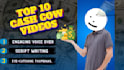 create automated top 5, cash cow, faceless youtube videos