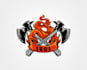 design awesome fire axe logo