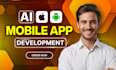 do ai mobile app development, android IOS app, saas app, ai software developer