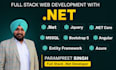 build a full stack web app using dot net, c sharp, angular and web API