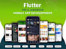 be your flutter developer for ios android mobile app  and full stack development