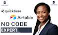 setup smartsheet airtable database coda dashboard design
