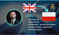 translate documents, descriptions, articles and websites from english to polish