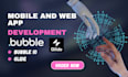 develop bubbleio android app, bubble web app glide app glide developer expert