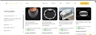 design a custom grillz website, gold teeth jewelry ecommerce store, online store