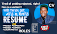 write ats, rnts, scrum master, project management, project manager resume