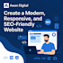 build a modern, SEO friendly responsive website with smooth gsap animation