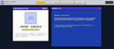 a website using HTML, CSS, and javascript