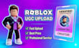 upload ugc item to roblox